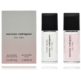 Narciso Rodriguez For Her парфюмерный набор для женщин (20 мл. EDP + 20 мл. EDT)