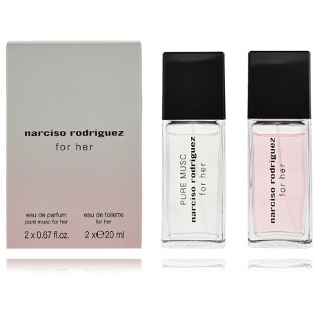 Narciso Rodriguez For Her lõhnakomplekt naistele (20 ml. EDP + 20 ml. EDT)