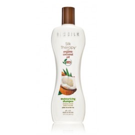 Biosilk Silk Therapy Coconut Moisturizing Shampoo niisutav šampoon