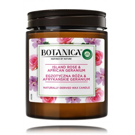 Air Wick Botanica Island Rose & African Geranium lõhnaküünal