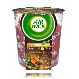 Air Wick Essential Oils Warm Amber Rose lõhnaküünal