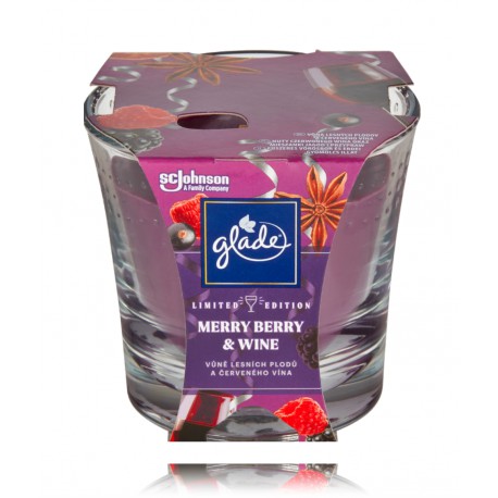 Glade Merry Berry & Wine lõhnaküünal