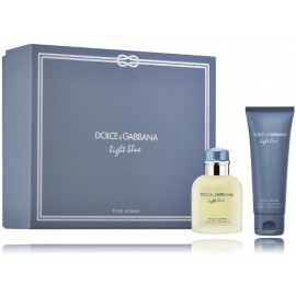 Dolce & Gabbana Light Blue Pour Homme komplekt meestele (75 ml. EDT + 75 ml. raseerimisjärgne losjoon)