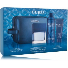 Guess Seductive Blue for Men komplekt meestele (100 ml. EDT + 226 ml. deodorant + 100 ml. dušigeel + kosmeetikakott)