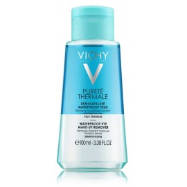 Vichy Purete Thermale Waterproof Eye Make-Up Remover kahefaasiline silmameigieemaldaja