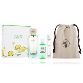 Hermes Un Jardin Sur Le Nil komplekt meestele ja naistele (100 ml. EDT + 15 ml. EDT + 40 ml. dušigeel)