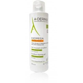 A-Derma Exomega Control Emolient Foaming Gel гель для душа для проблемной кожи