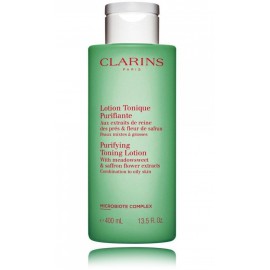 Clarins Purifying Toning Lotion Meadowsweet & Saffron Flower тоник для смешанной/жирной кожи