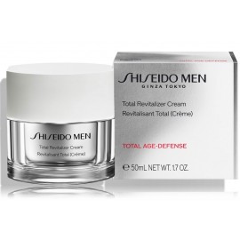 Shiseido Men Total Revitalizer värskendav vananemismärke vähendav näokreem meestele