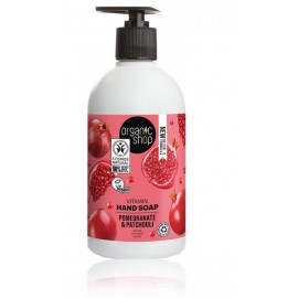 Organic Shop Pomegranate & Patchouli Vitamin Hand Soap жидкое мыло для рук