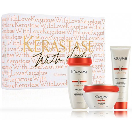 Kérastase Nutritive Bain Satin 2 Irisome набор для сухих волос (250 мл. шампунь + 200 мл. маска + 150 мл. молоко)