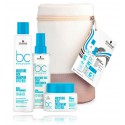 Schwarzkopf Professional BC Bonacure Moisture Kick juuksekomplekt (250 ml. šampoon + 200 ml. palsam + 200 ml. mask)