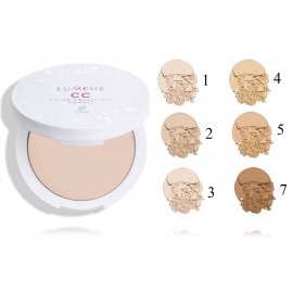 Lumene CC Color Correcting Powder цветокорректирующая компактная пудра для лица