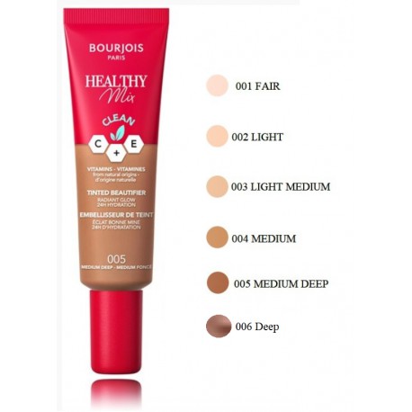 Bourjois Healthy Mix Tinted Beautifier увлажняющая основа для макияжа