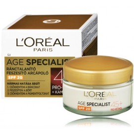 Loreal Age Specialist 45+ SPF20 pinguldav näokreem küpsele nahale