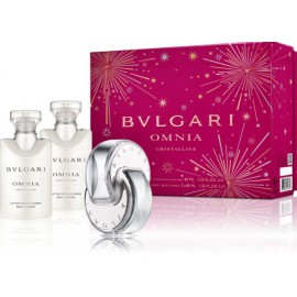 Bvlgari Omnia Crystalline набор для женщин (40 мл. EDT + 2 x 40 мл. лосьон для тела)