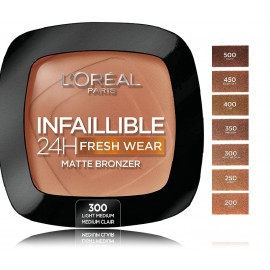 Loreal Infaillible 24H Fresh Wear Matte Bronzer бронзирующая пудра с матовым эффектом