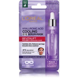 Loreal Revitalift Filler Cooling Eye Serum-Mask jahutav mask silmaümbrusele