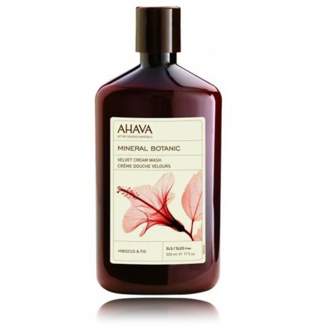 Ahava Mineral Botanic Hibiscus & Fig кремовое средство для мытья тела