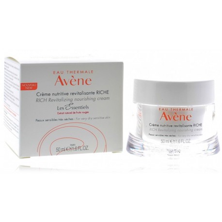 Avene Rich Revitalizing Nourishing taastav kreem väga kuivale ja tundlikule näonahale