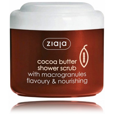 Ziaja Cocoa Butter Chocolate грубо очищающий скраб для тела