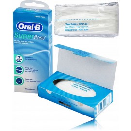 Oral-B Super Floss межзубная нить для чистки труднодоступных мест