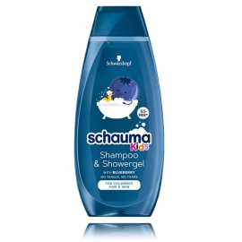 Schwarzkopf Schauma Kids Blueberry Shampoo & Shower Gel šampoon ja dušigeel lastele