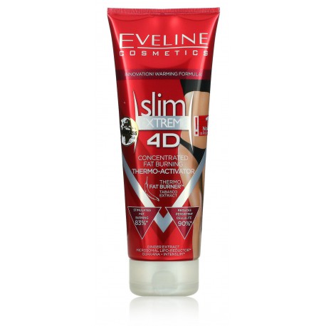 Eveline Slim Extreme 4D Antycellulit Thermo Activ термоактивная антицеллюлитная сыворотка для тела