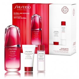 Shiseido Ultimune Global Age Defense Program  näokomplekt (50 ml. seerum + 30 ml. puhastusvaht + 30 ml. losjoon)