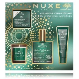 Nuxe The Certified Organic Care Collection komplekt (100g seep + 100ml kuivõli + 50ml vedelik + 70g küünal)