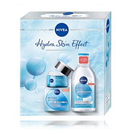 Nivea Hydra Skin Effect näokomplekt (50 ml igapäevane näogeel + 400 ml mitsellaarvesi)