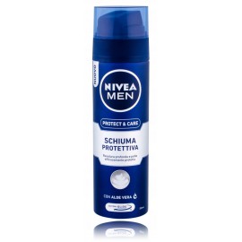 Nivea Men Protect & Care Shaving Foam пена для бритья для мужчин с алоэ вера