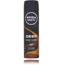 Nivea Men Deep Black Carbon Espresso 48H sprei-antiperspirant meestele