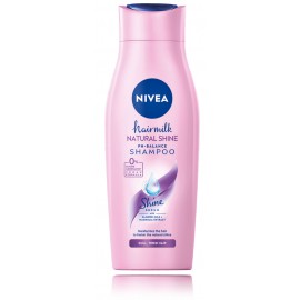 NIVEA Hairmilk Natural Shine taastav šampoon