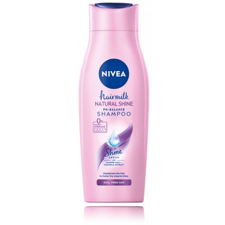 NIVEA Hairmilk Natural Shine восстанавливающий шампунь