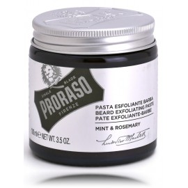 Proraso Mint & Rosemary Beard Exfoliating Paste koorimispasta näole ja habemele