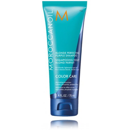 Moroccanoil Blonde Perfecting Purple Shampoo šampoon blondidele juustele