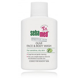 Sebamed Olive Face & Body Wash seebivaba näo- ja kehapesuvahend tundlikule ja kuivale nahale