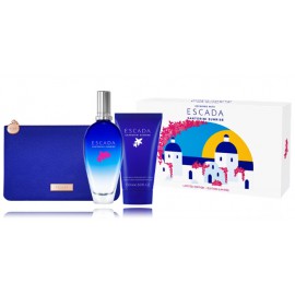 Escada Santorini Sunrise komplekt naistele (100 ml. EDT + 150 ml. kehakreem + kosmeetikakott)