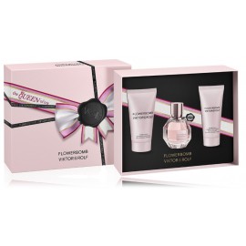 Viktor & Rolf Flowerbomb komplekt naistele (30 ml. EDP + 40 ml. kehakreem + 50 ml. ihupiim)