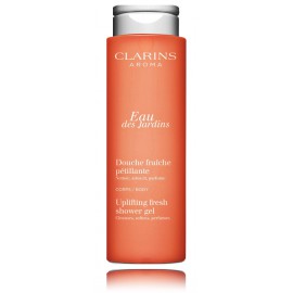 Clarins Eau Des Jardins Uplifting Fresh Shower Gel dušo gelis