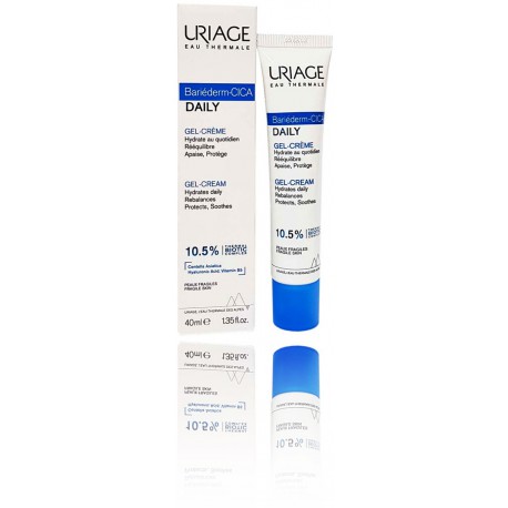 Uriage Bariederm – CICA Daily Gel-Cream увлажняющий крем для лица для поврежденной кожи