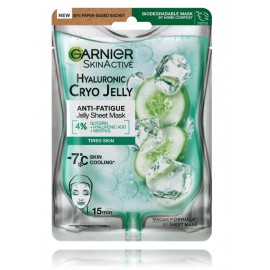Garnier Skin Naturals Hyaluronic CryoJelly тканевая маска против усталости для лица