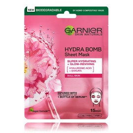 Garnier Skin Naturals Hydra Bomb Super Hydrating + Glow-Reviving niisutav ja sära andev näomask