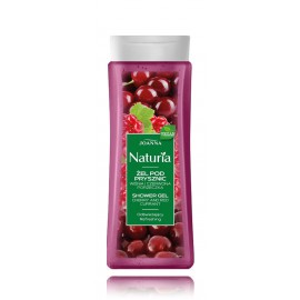 Joanna Naturia Refreshing Cherry & Red Currant Shower Gel värskendav dušigeel