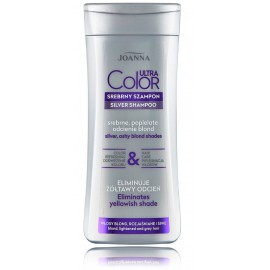 Joanna Ultra Color Silver Shampoo Silver Ashy Blond Shades šampoon heledatele ja hallidele juustele