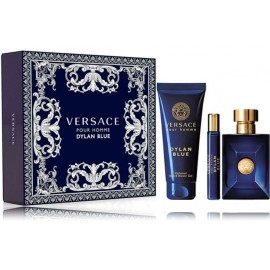 Versace Pour Homme Dylan Blue komplekt meestele (100 ml. EDT + 10 ml. EDT + 150 ml. dušigeel)