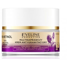 Eveline Pro-Retinol 100% Bakuchiol Multi-Repair Anti-Gravity Cream 70+ näokreem küpsele nahale