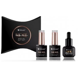 Silcare Mani More Special Gift Set küünekomplekt (2 x 10 g küünelakki + 15 ml kuivõli)