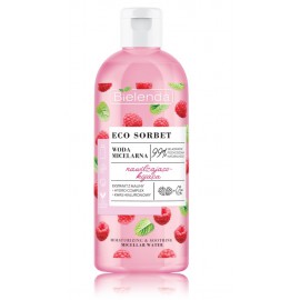 Bielenda Eco Sorbet Raspberry Moisturizing & Soothing Micellar Water mitsellaarvesi